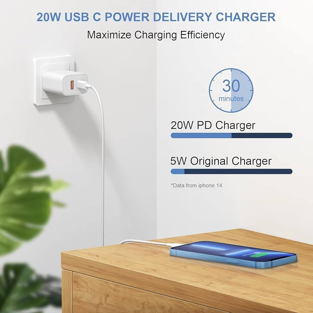 2-in-1 Plug (Type-C + USB) + Type-C to Lightning Cable