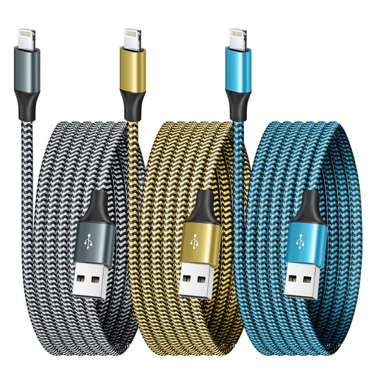 Braided Cable 6ft (Multiple Colors)