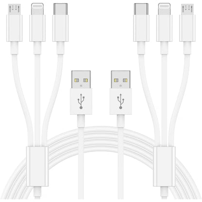 3-in-1 Multi Cable (USB-C, Lightning, Micro)