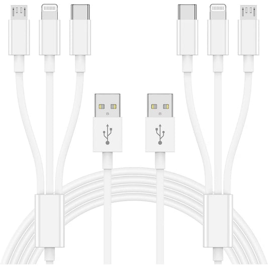 3-in-1 Multi Cable (USB-C, Lightning, Micro)